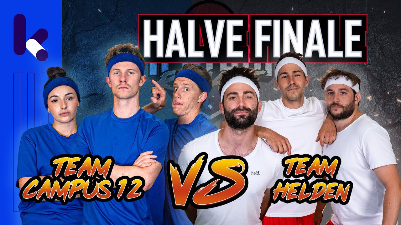 TREFBAL ROYALE: Team Campus 12 VS. Team Helden - Aflevering 5 (HALVE FINALE)