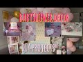 #diybabyshower #girlytheme  DIY BABYSHOWER SETUP || dollar tree crafts