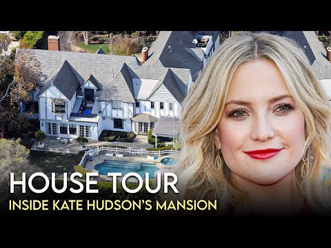 Vidéo: Kate Hudson's Home: Un manoir de 5,3 millions de dollars pour une heureuse nouvelle maman