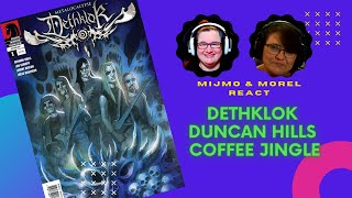 Mijmo & Morel React To Dethklok - Duncan Hills Coffee Jingle