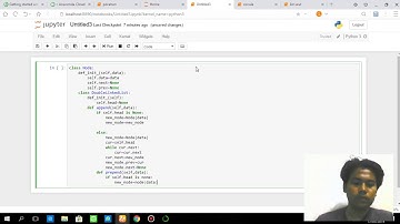 membuat Double Linked List pada bahasa pemrograman Python