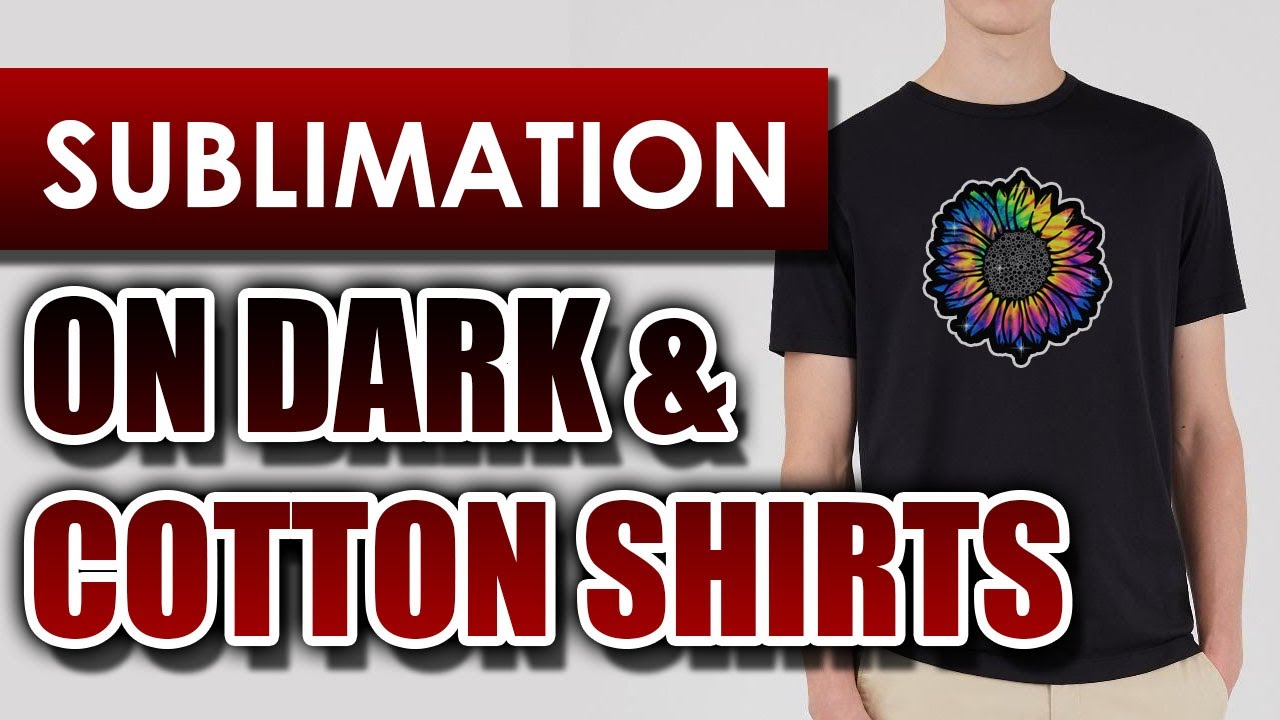 Sublimation Printing on a Dark & Cotton Shirts using Subli-Mate