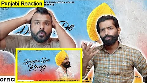 Reaction: Dunia De Rang : Pamma Dumewal (Official Video) Deep Royce | Tatla Vlogs