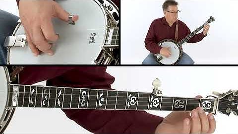 Beginner Bluegrass Banjo Lesson - Jesse James Fast - Ned Luberecki