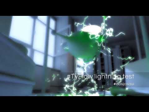 Toy Space Ship Lightning VFX test