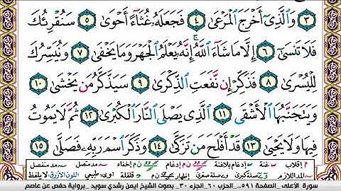 سورة الأعلى ايمن رشدي سويد Surah Al Aala ayman sweed برواية حفص عن عاصم