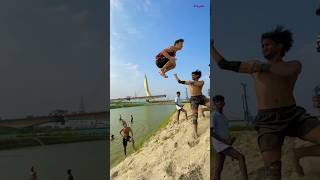 NEVER GIVE UP ️?‍️ | BACKFLIP DOUBLE ROUND | CHANCHAL KUMAR #backflip #shortsvideo #viralshort