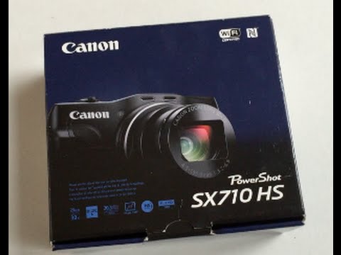 Unboxing Review of Canon PowerShot SX710 HS Camera