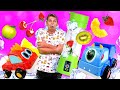 Веселая Школа с Кириллом: готовим коктейль! Видео для детей и мультики про машинки и игрушки