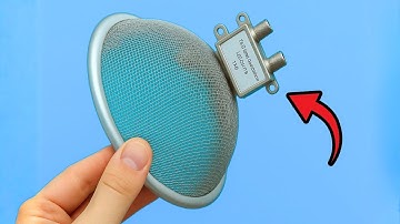 Just Place the STRAINER on the Signal Splitter and Enjoy Free TV Channels! 📡