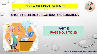PART 5-CHEMICAL REACTIONS AND EQUATIONS