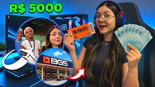 JOGANDO APOSTADO ATÉ VIAJAR PARA A BGS E ENCONTRAR INFLUENCIADORES! + VLOG NA BGS