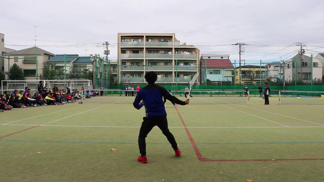 ソフトテニス講習会【エキシビションマッチ】