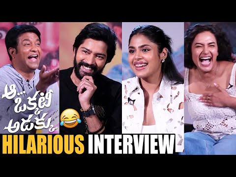 Watch : Aa Okkati Adakku Team HILARIOUS Interview | Allari Naresh, FariaAbdullah | VennalaKishore | Hariteja ... - YOUTUBE