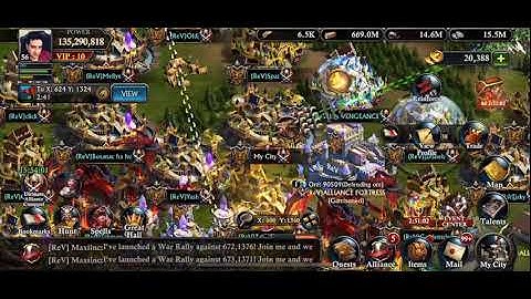 King of Avalon alliance conquest K494 SH30s rally and zero K100 SH40