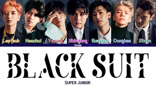 Super Junior - 'Black Suit' (Colour Coded Easy Lyrics)