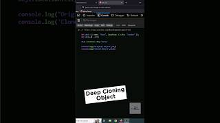 Let's learn something new about JS Object 👨‍💻 #reels #shorts #javascript #datastructures #interview