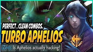 Conqueror Aphelios can legitimately make people EVAPORATE!