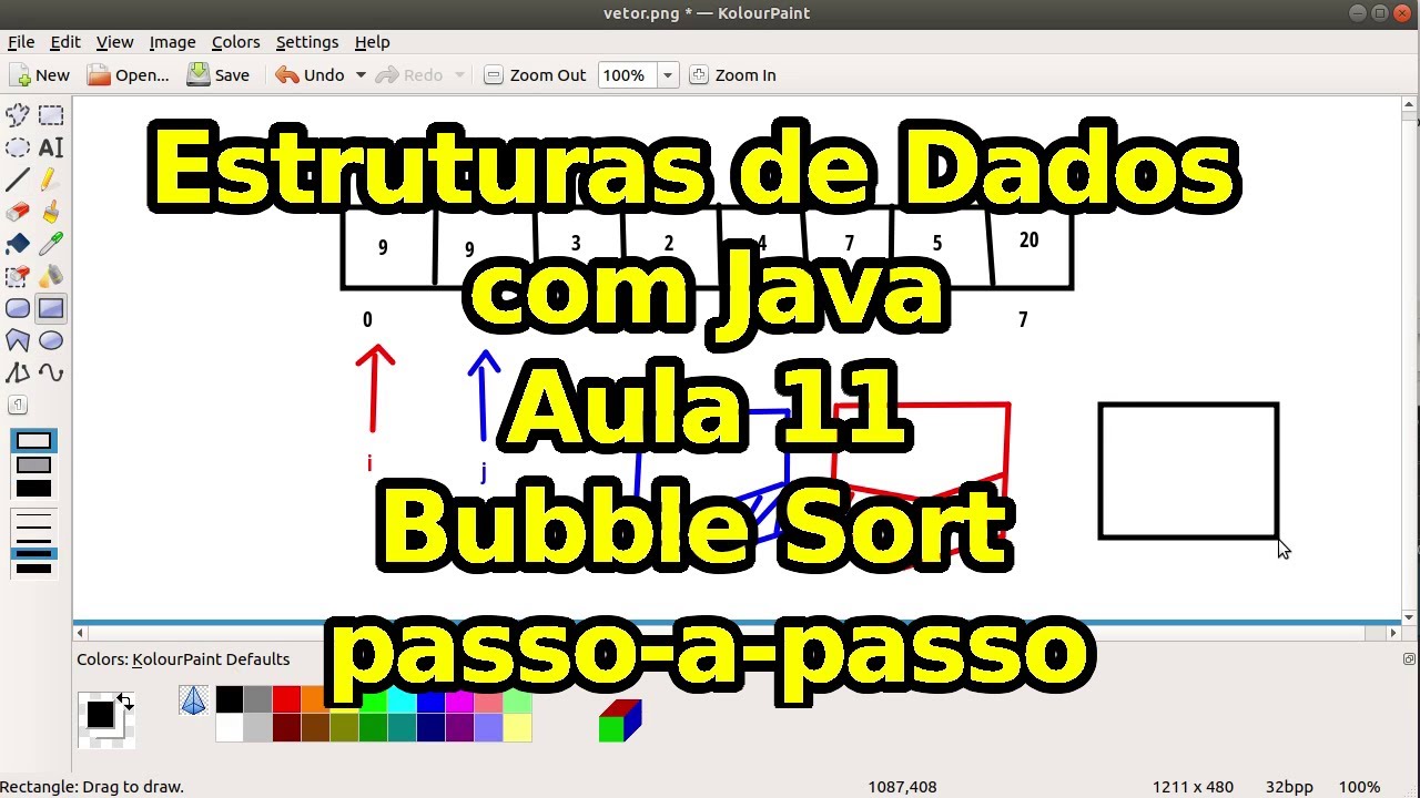 Ordenação de Dados - Bubble Sort • Universidade Java