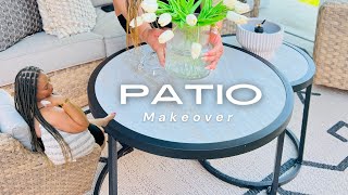 SMALL PATIO MAKEOVER | A LITTLE PEACE OF MIND | WALMART