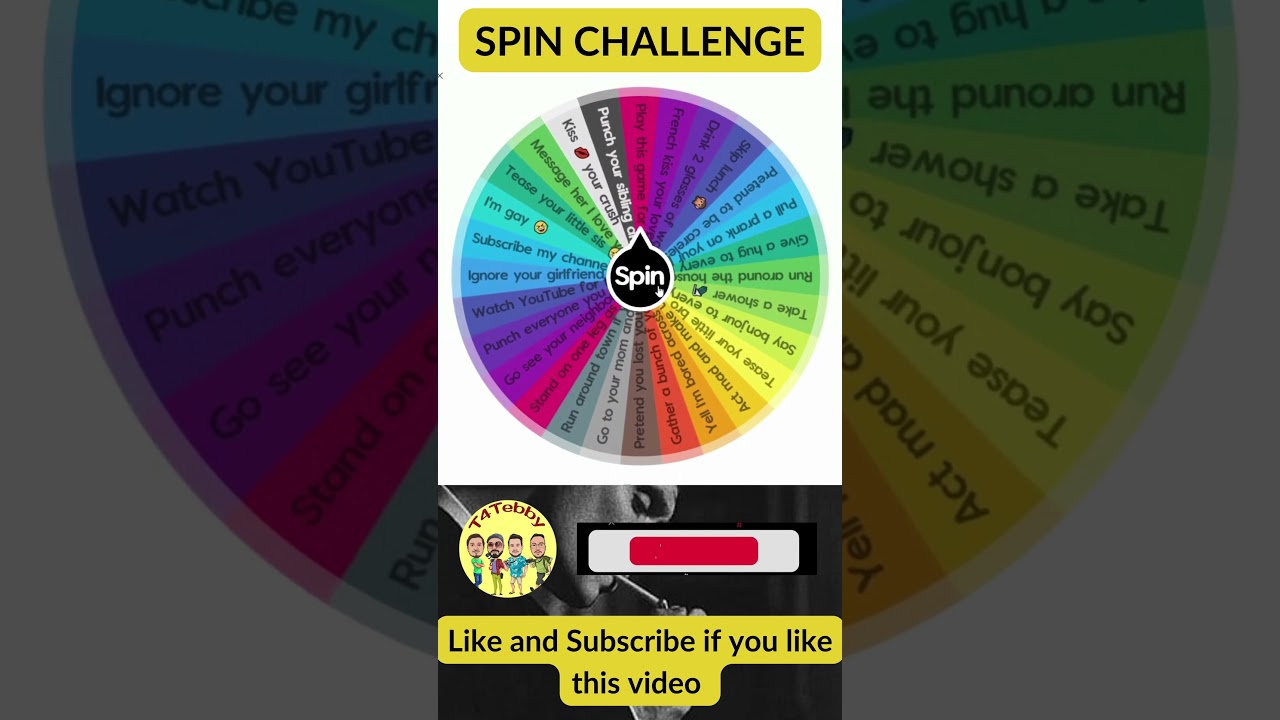 spin the wheel challenge 