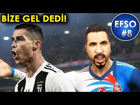 RONALDO BENİ İSTİYOR!  | PES 2019 EFSANE OL #8