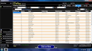 How to view employee