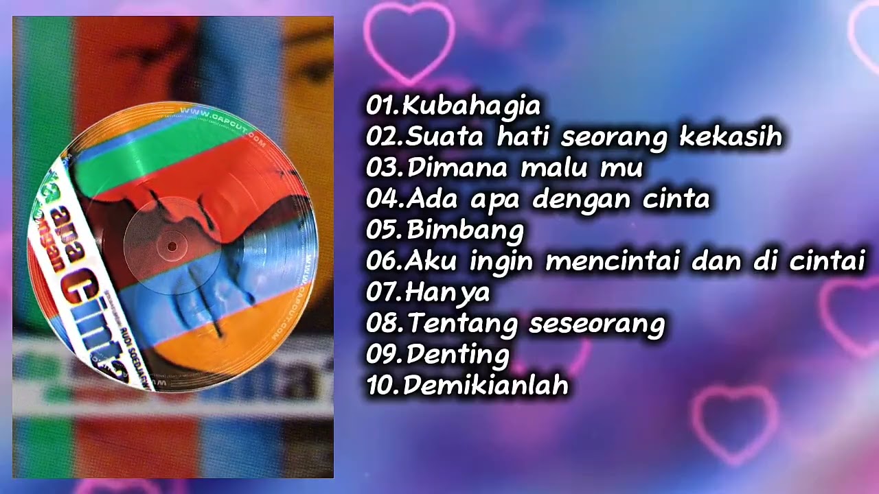 Ost film ADA APA DENGAN CINTA | AADC | Dian sastro | Nicolas saputra