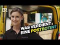 Paketzusteller  brieftrger das verdient eine postbotin bei der deutschen post lohnt sich dasbr