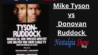 Donovan Ruddock Canada vs Mike Tyson 2 USA  Boxing Fight Highlights Nostalgia Show