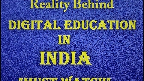 acknowledge India- Digital Education In India by Manoj deva