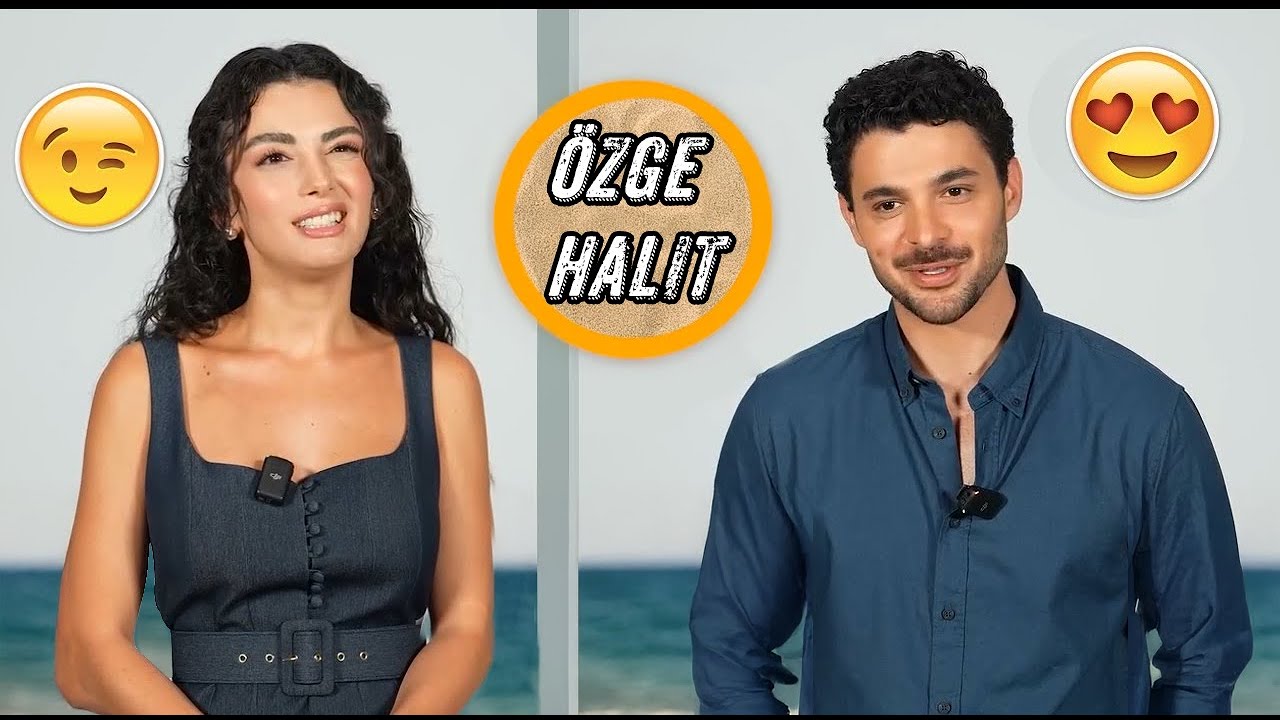 Özge Yağız & Halit Özgür  Q/A  |  مقابلة ابطال مسلسل عيناك كالبحر الاسود اوزجي ياغيز و خالد اوزغور