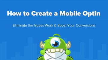 How to Create a Mobile Optin to Boost Conversions