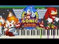 IMPOSSIBLE REMIX - Sonic Mania Theme - Piano Cover / Tutorial