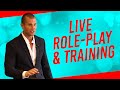 Car Sales Training: Andy Elliott "LIVE Role-play & Training" In His Conference Room