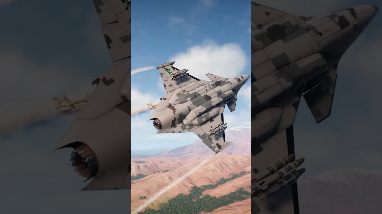 Fighter Jet Damages Drone In Epic Aerial Battle But It Escapes 