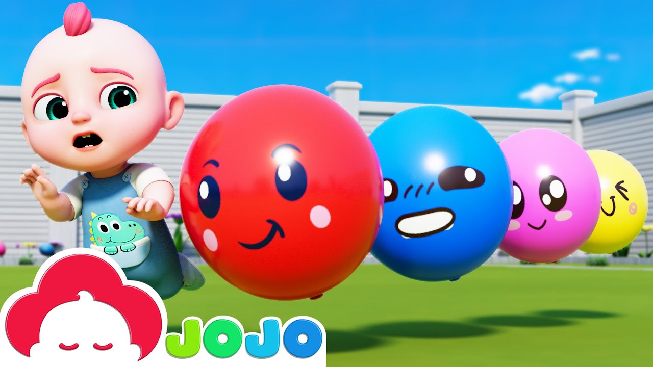 Globos Mágicos Pop Pop Pop | Aprende los colores y los números | JoJo Canciones Infantiles