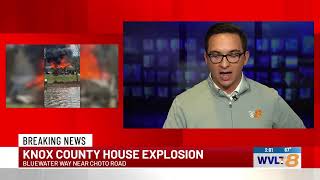 Fire agencies respond to Knox County house explosion, no injuries reported