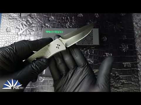 Protech / Walter Brend Collab 2026 Brend Classic Custom 001, Mike Irie Hand Ground Satin Blade,
