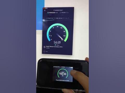 ZTE MU5001 5G Speed Test 