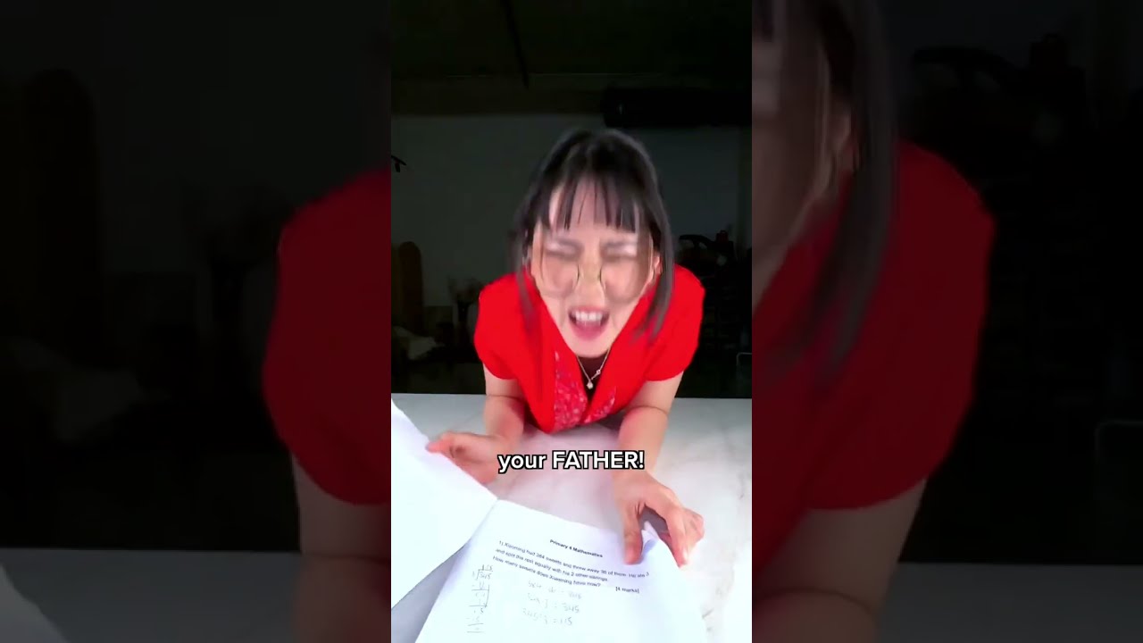 POV You Asked Your ASIAN MOM To Sign FAILED TEST PAPERS 