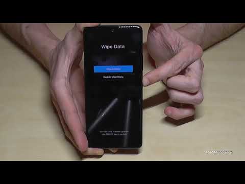 Redmi Note 10 (Pro): How to make a factory data reset (hardreset) with the buttons?