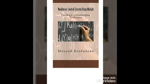 Nonlinear control system using Matlab