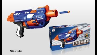 Zecong toys Blaze storm semi-automatic battery operated soft bullet gun dart blaster nerf ZC7033 screenshot 3