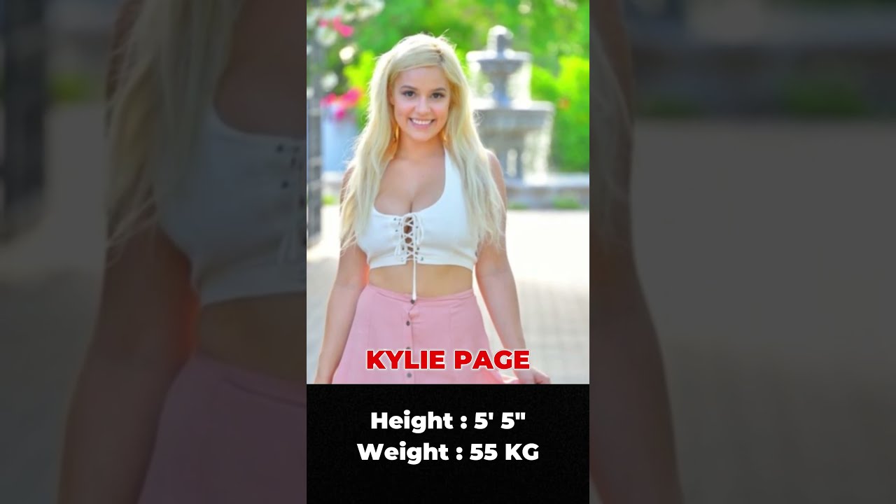 Kylie Page Measurements