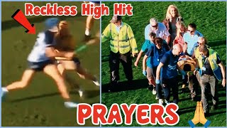 David Reidy Stretchered Off After Reckless Hit by Kenny in Dublin Clash