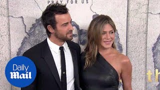 Justin Theroux & Jennifer Aniston arrive at Leftovers premiere - Daily Mail