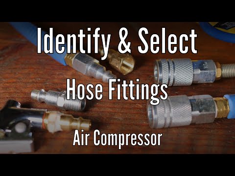 Identify and select air compressor hose