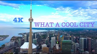 WHAT A COOL CITY DRONE FLIGHT - 4K  DJI Mini 2