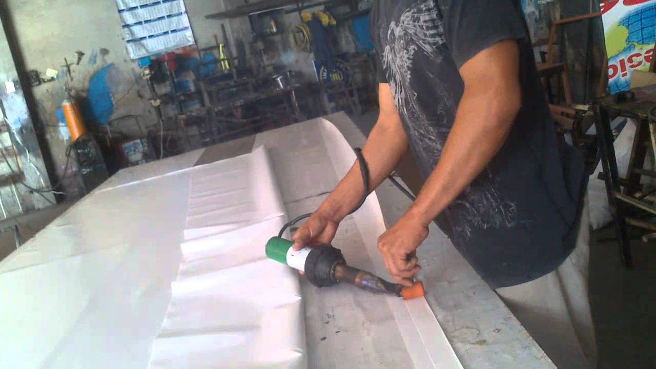 Sellado de lona. Bastillado sencillo. M todo b sic - YouTube